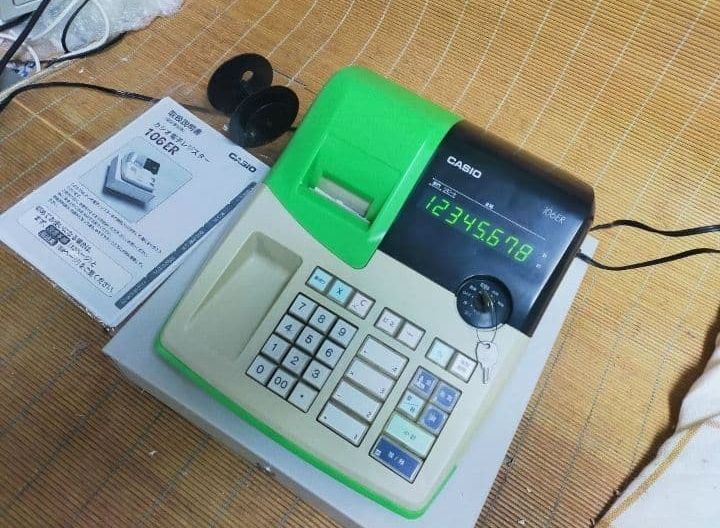 カシオレジスター 106ER 簡単便利特殊 送料込 832011 【公式通販】