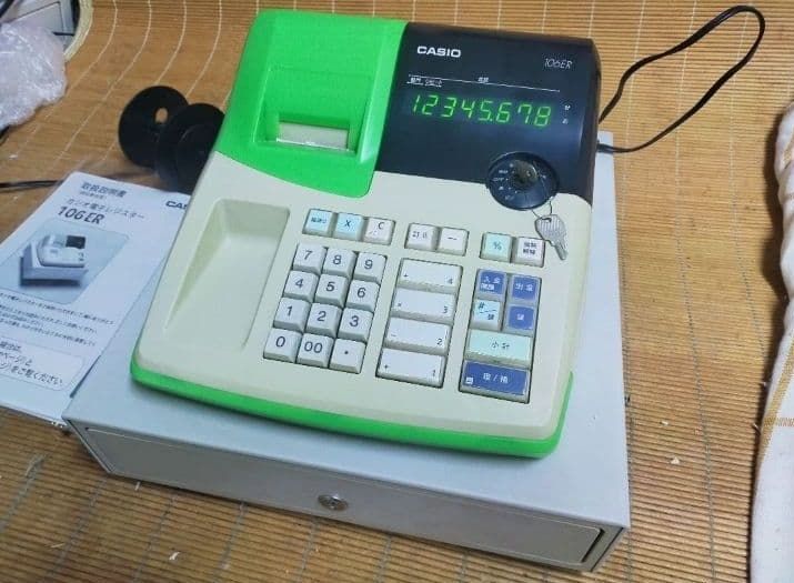 カシオレジスター　106ER　簡単便利特殊　送料込　832011 カシオレジスター 106ER 簡単便利特殊 送料込 832011 【公式通販】