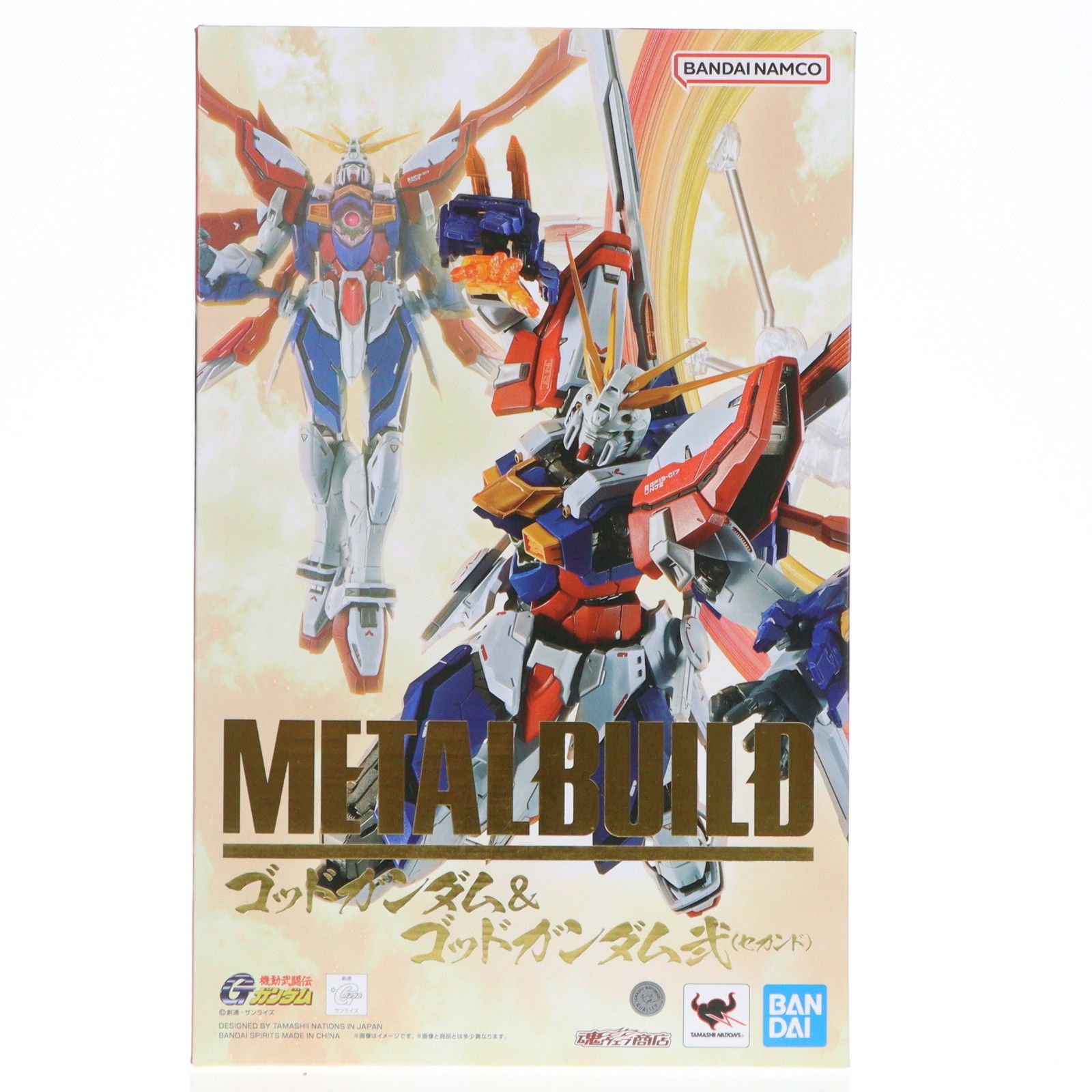 初期不良対応済み 魂ウェブ商店限定 L BUILD ゴッドガンダム&ゴッドガンダム弐(セカンド) 機動武闘伝Gガンダム 完成品 可動フィギュア バンダイスピリッツ 初期不良対応済み 魂ウェブ商店限定 METAL BUILD ゴッドガンダム