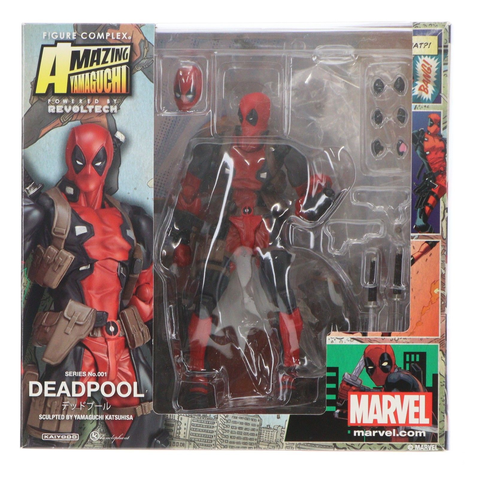 (再々販) アメイジングヤマグチ No.001 DEADPOOL(デッドプール) 完成品 可動フィギュア 海洋堂/ケンエレファント 再々販) アメイジングヤマグチ No.001 DEADPOOL(デッドプール) 完成品