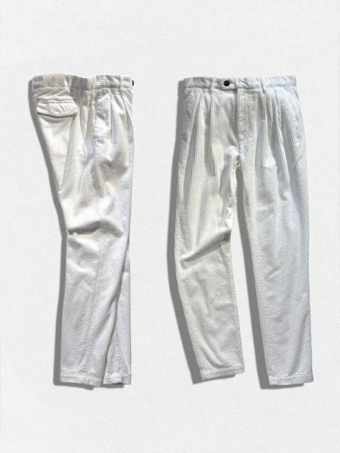 新品タグ付 eleventy イレブンティ ホワイト パンツ イタリア製 