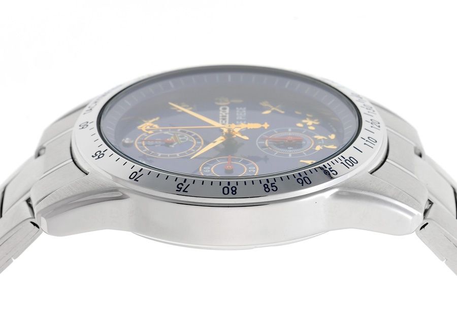 セイコー / SEIKO　ワンピース アニメ20周年記念 アニバーサリーウォッチ　7T92-HBM0　ブルー　クオーツ　5000本限定 【中古】 商品番号 A-160169 セイコー / SEIKO ワンピース アニメ20周年記念 アニバーサリー
