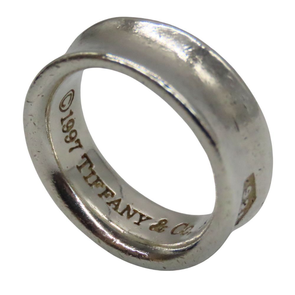 中古】TIFFANY&Co. ティファニー ナローリング 1837 925 約7.67g 約6mm