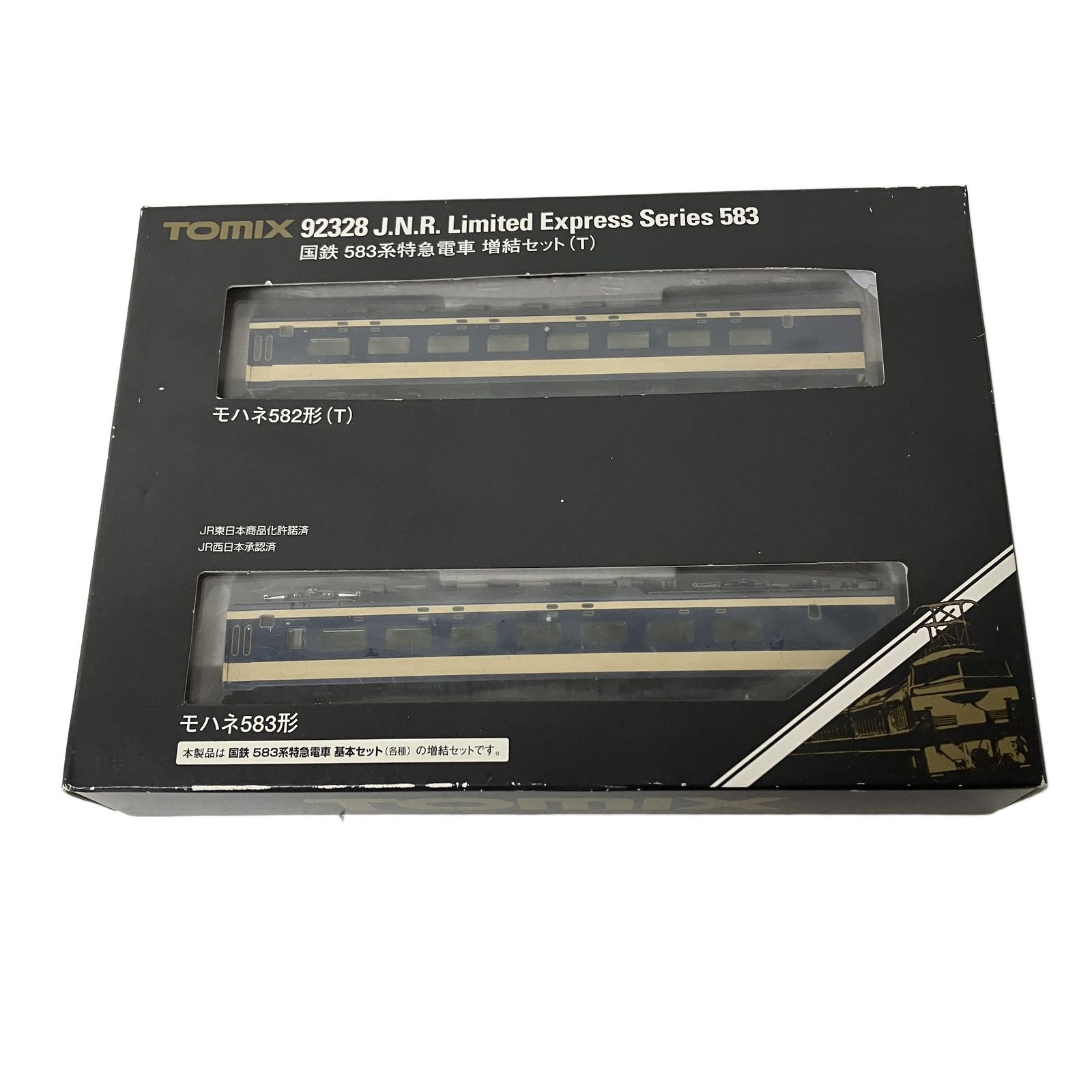 TOMIX 国鉄 583系特急電車 増結セット(T) 2両セット Nゲージ 鉄道模型