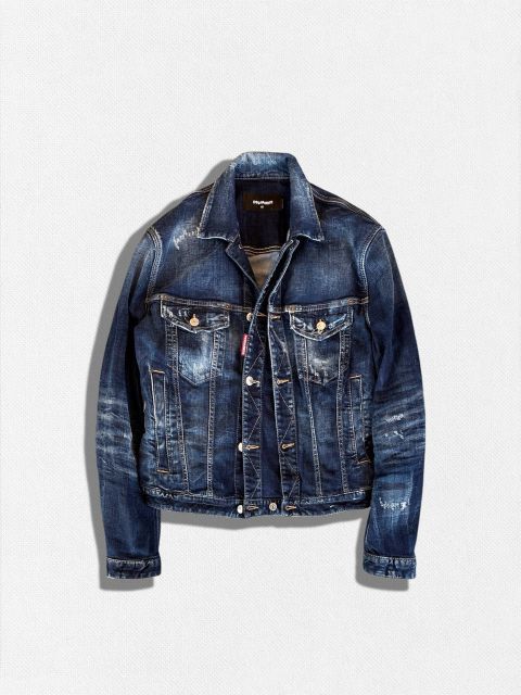 DSQUARED2 ディースクエアード 切り替え ダメージ加工 デニム