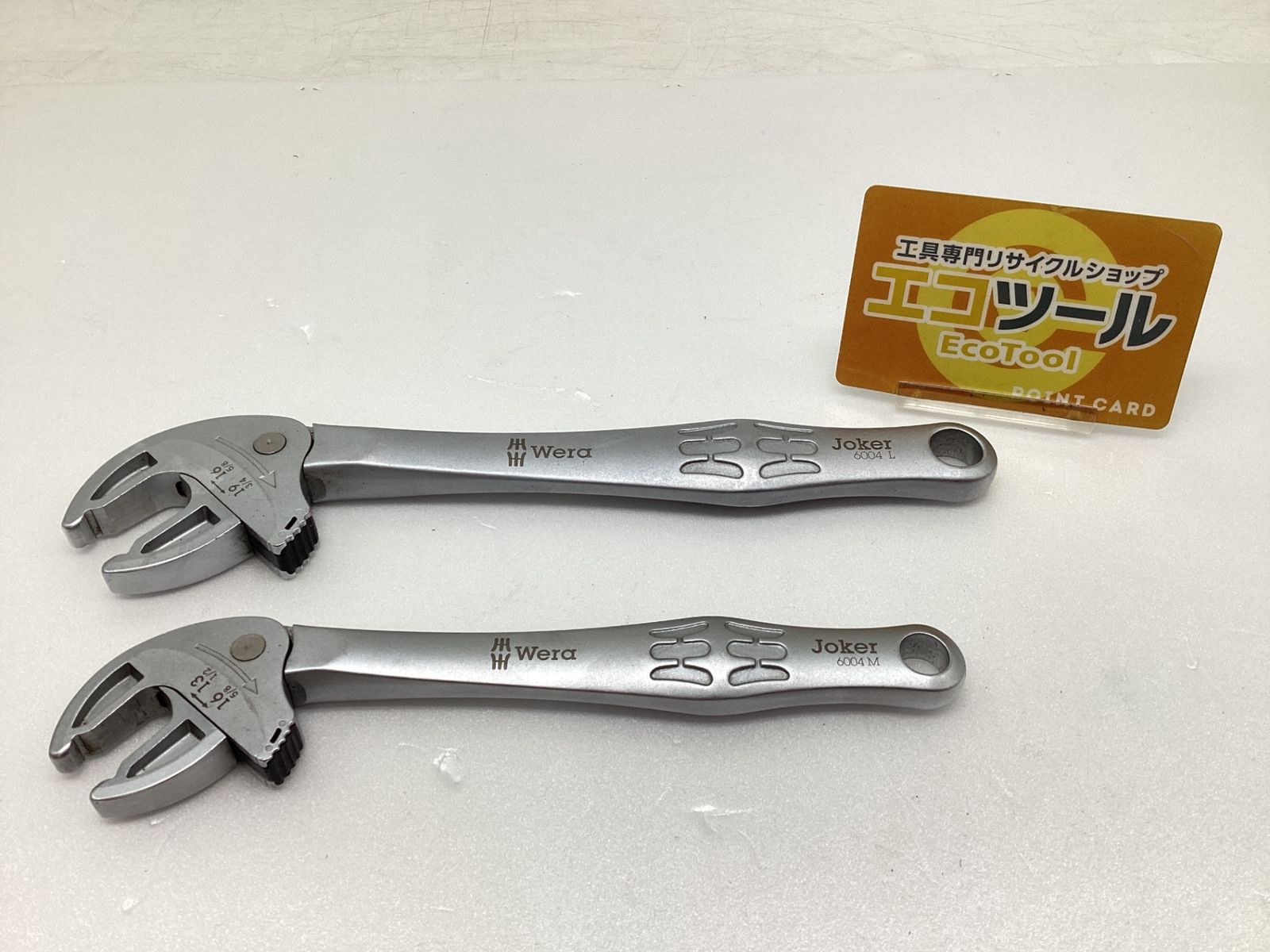 【中古品】Wera/ヴェラ 6004M/6004L ☆ 自動調節モンキーレンチ Joker [IT_IONDD][豊田][M04]