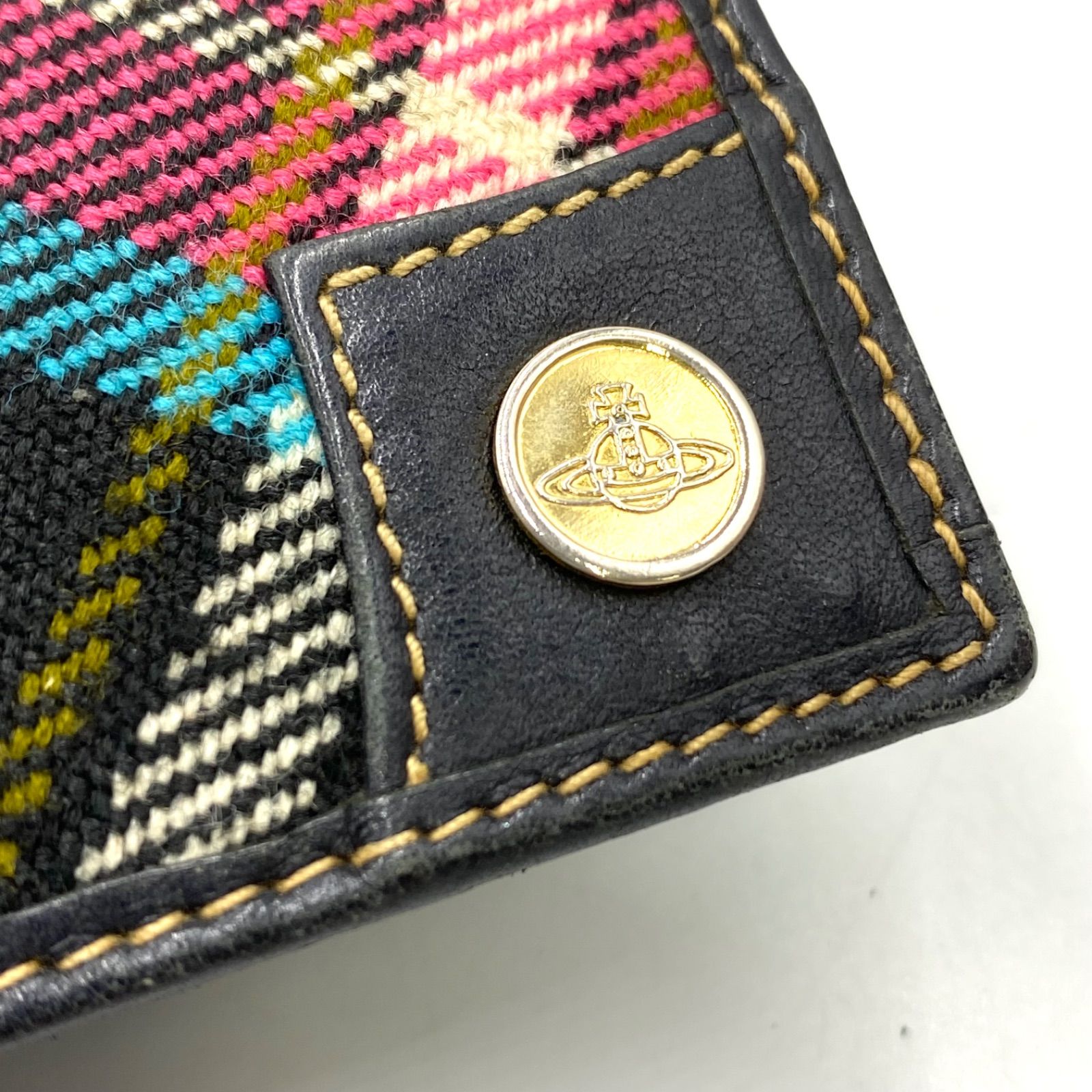 vivienne westwood 名刺入れ　カードケース　マルチカラーチェック Vivienne Westwood ヴィヴィアンウエストウッド カードケース 名刺入れ