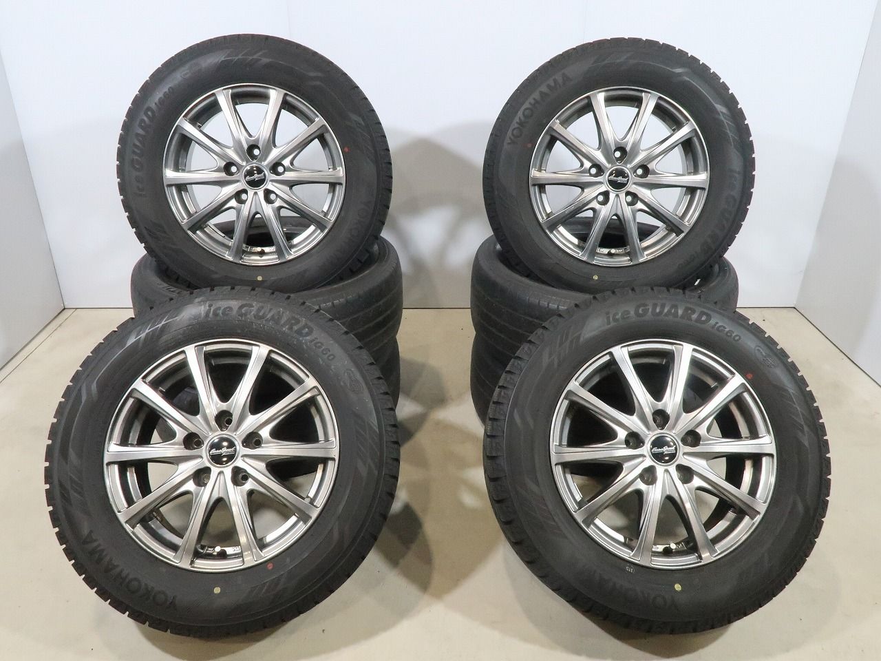 深溝 スタッドレス＆アルミ 15インチ×6J 195/65R15 4本セット 【公式通販】