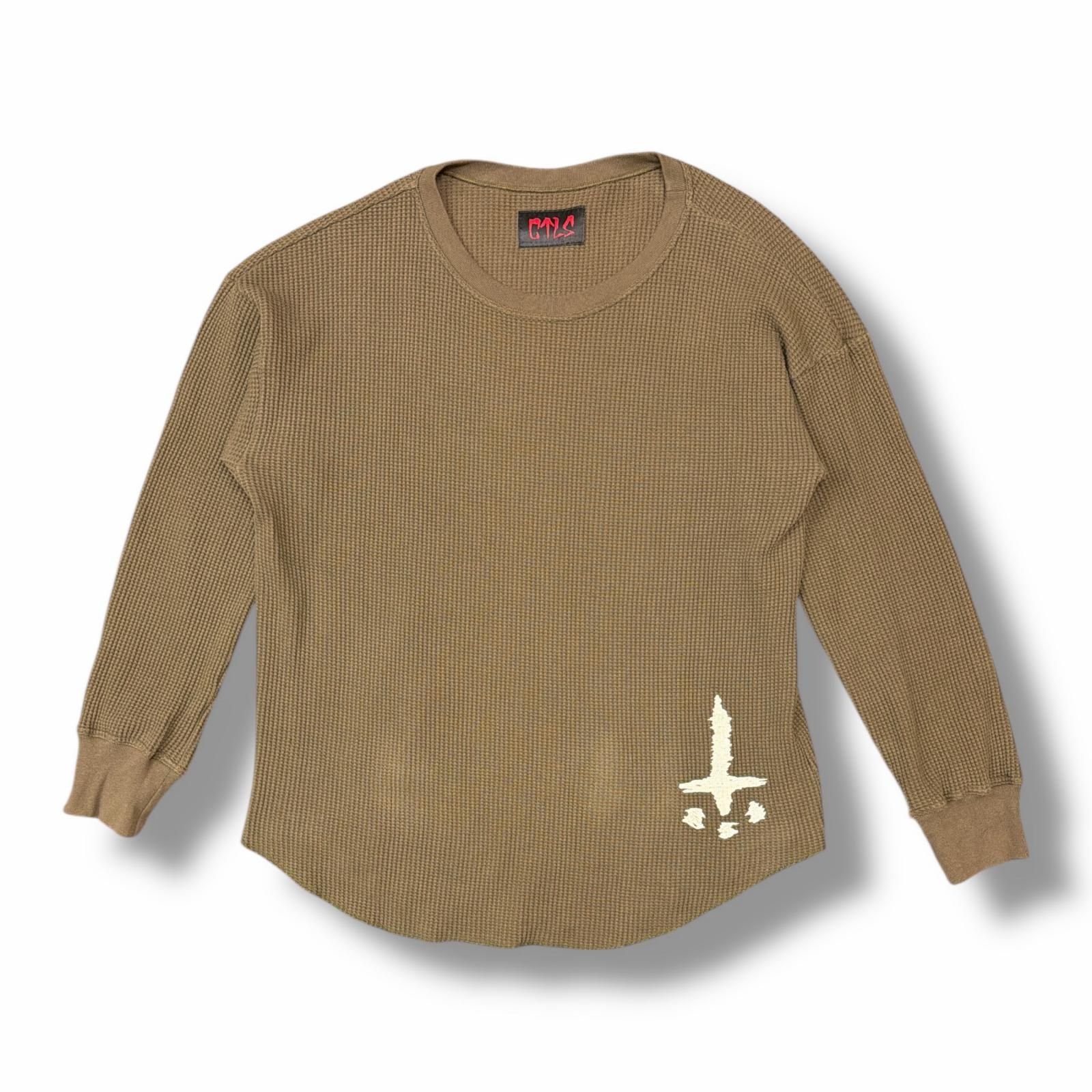 参考上代35200円 CVTVLIST 23AW Waffle Longsleeve Tee ワッフルロング 