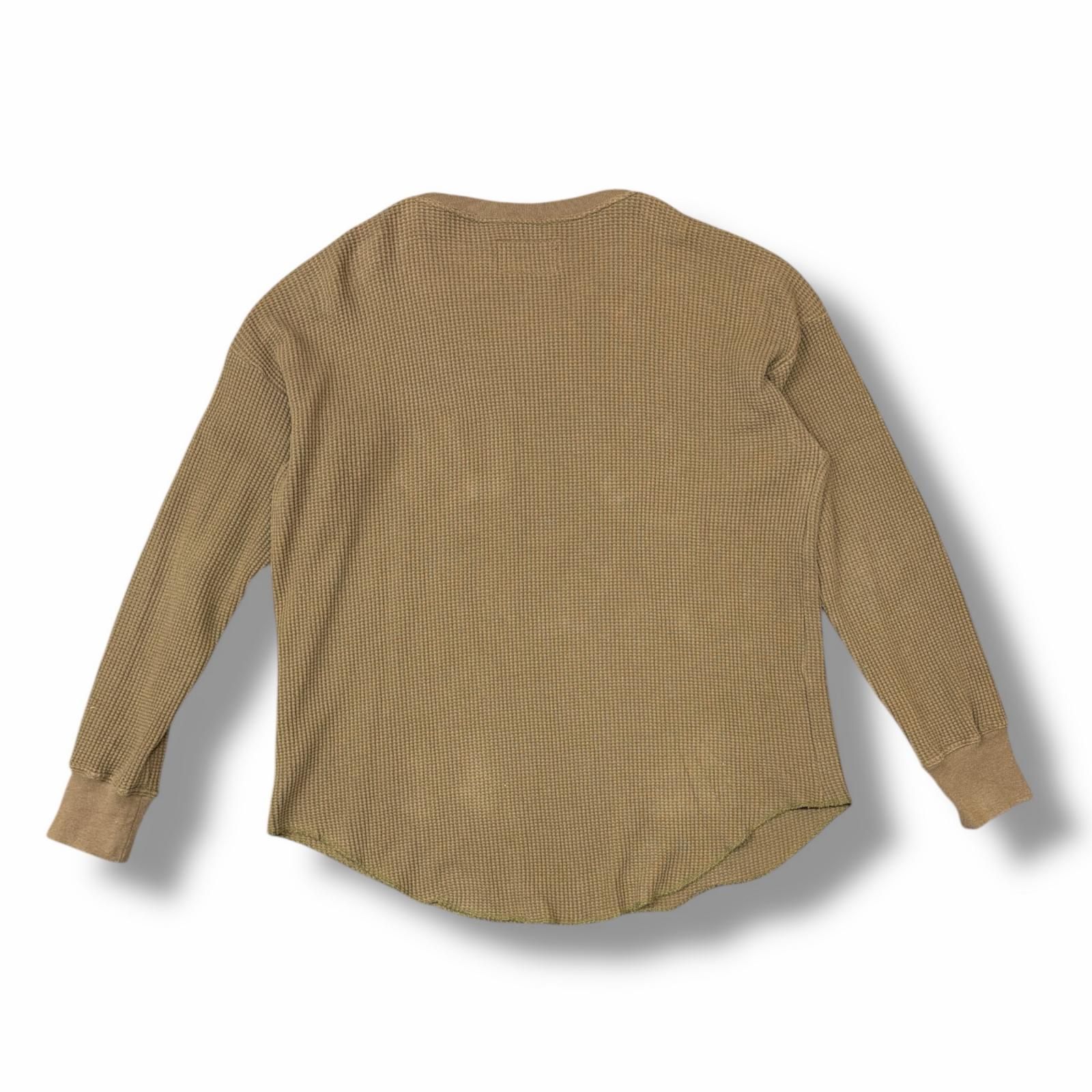 参考上代35200円 CVTVLIST 23AW Waffle Longsleeve Tee ワッフルロング 