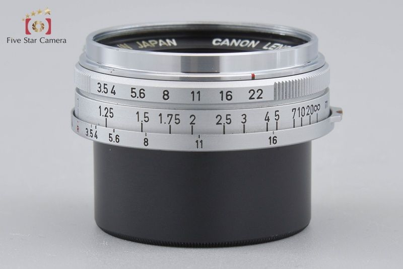 【中古】Canon キヤノン 25mm f/3.5 L39 ライカスクリューマウント キヤノン（Canon） 【中古】Canon 25mm f/3.5 L39 ライカスクリュー
