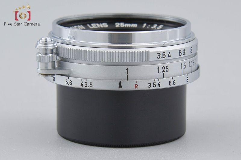 中古】Canon キヤノン 25mm f/3.5 L39 ライカスクリューマウント 