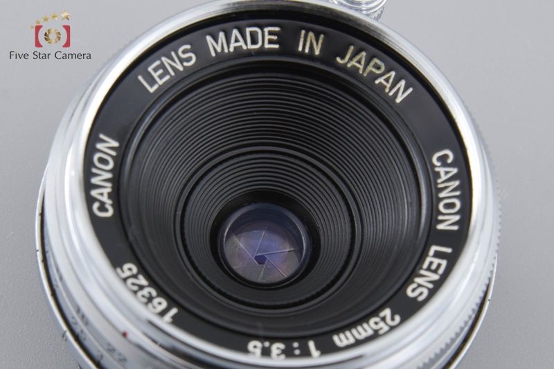中古】Canon キヤノン 25mm f/3.5 L39 ライカスクリューマウント