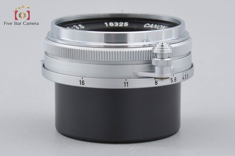 【中古】Canon キヤノン 25mm f/3.5 L39 ライカスクリューマウント キヤノン（Canon） 【中古】Canon 25mm f/3.5 L39 ライカスクリュー