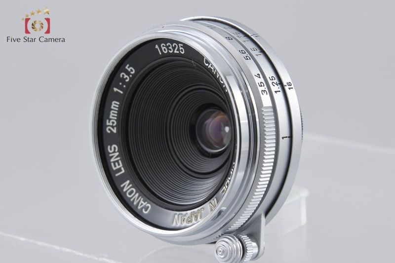 中古】Canon キヤノン 25mm f/3.5 L39 ライカスクリューマウント