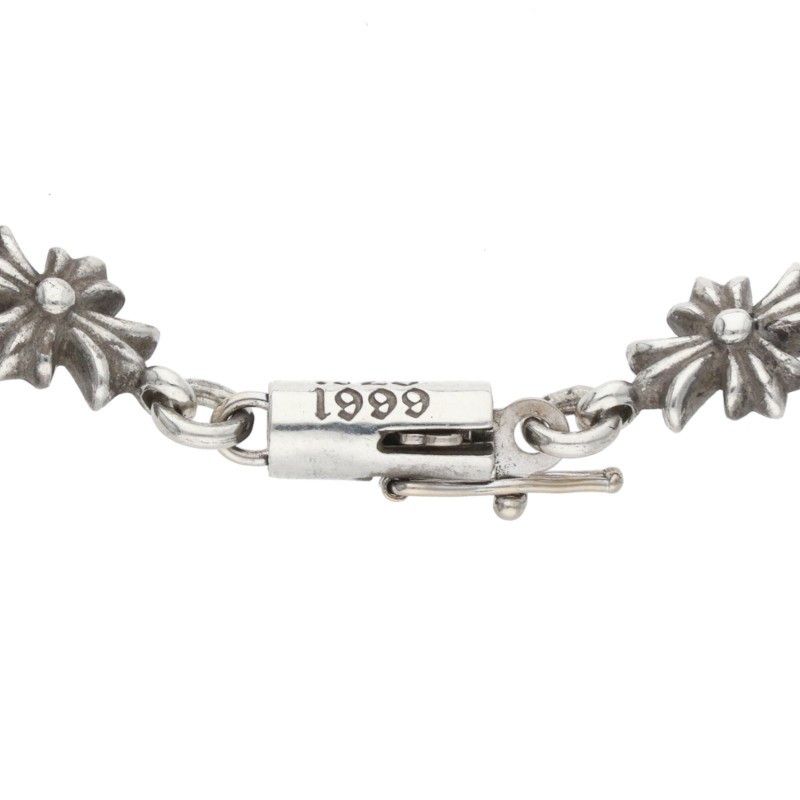 クロムハーツ TNY E CH PLS/タイニーECHプラス シルバーブレスレット