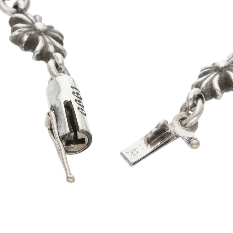 クロムハーツ TNY E CH PLS/タイニーECHプラス シルバーブレスレット