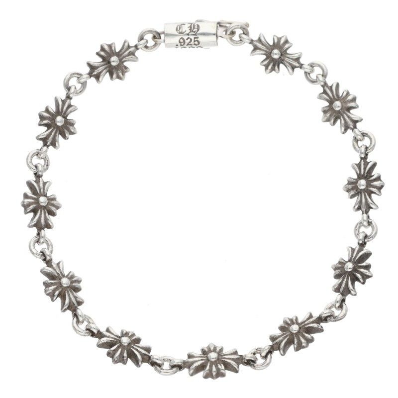 クロムハーツ TNY E CH PLS/タイニーECHプラス シルバーブレスレット