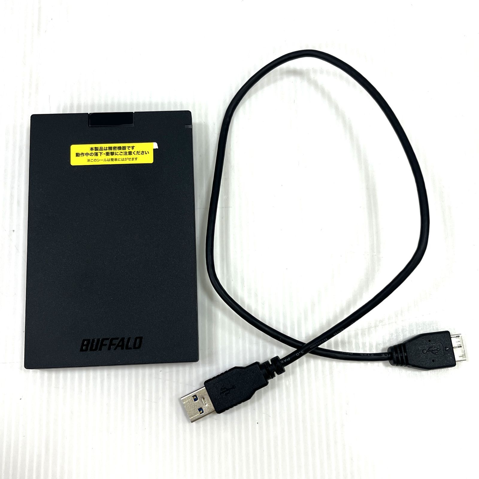 現状品】BUFFALO バッファロー ポータブルハードディスク HD-PCG1.0U3 