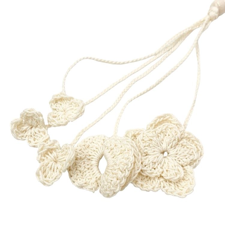 未使用品 Mame Kurogouchi マメクロゴウチ Hand Crocher Belt With