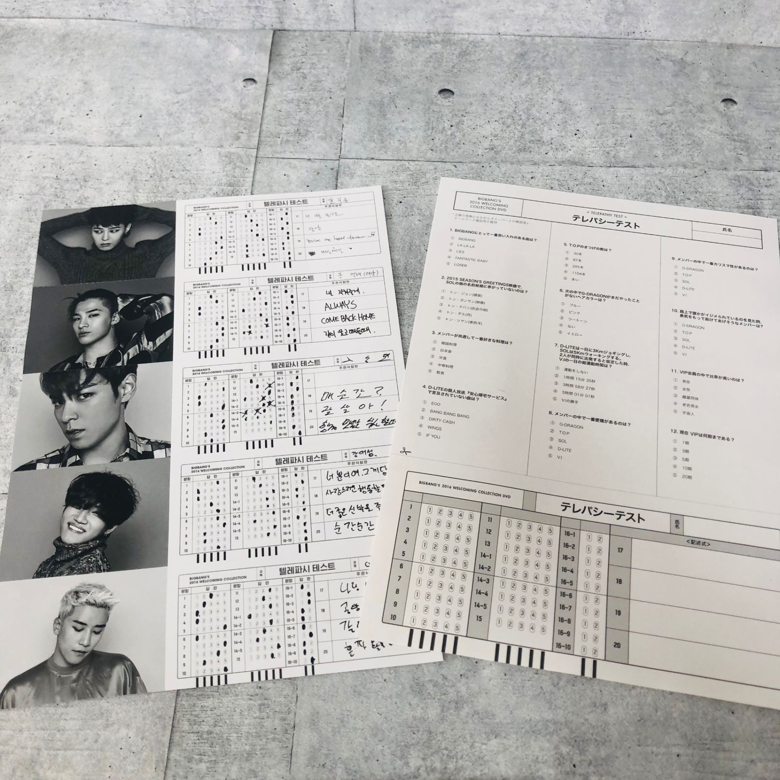ビッグバン BIGBANG'S 2016 WELCOMING COLLECTION DVD K-POPアイドル
