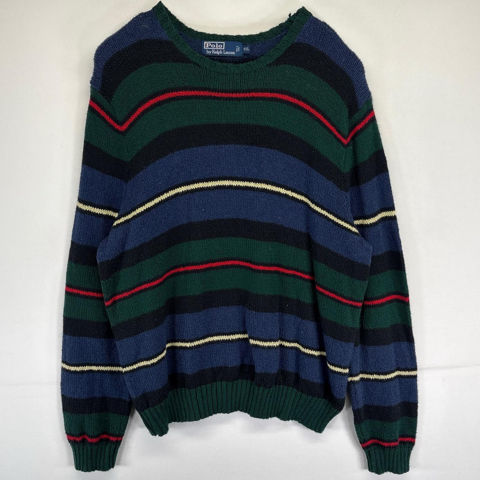 古着 ポロバイラルフローレン Polo by Ralph Lauren コットンニット 