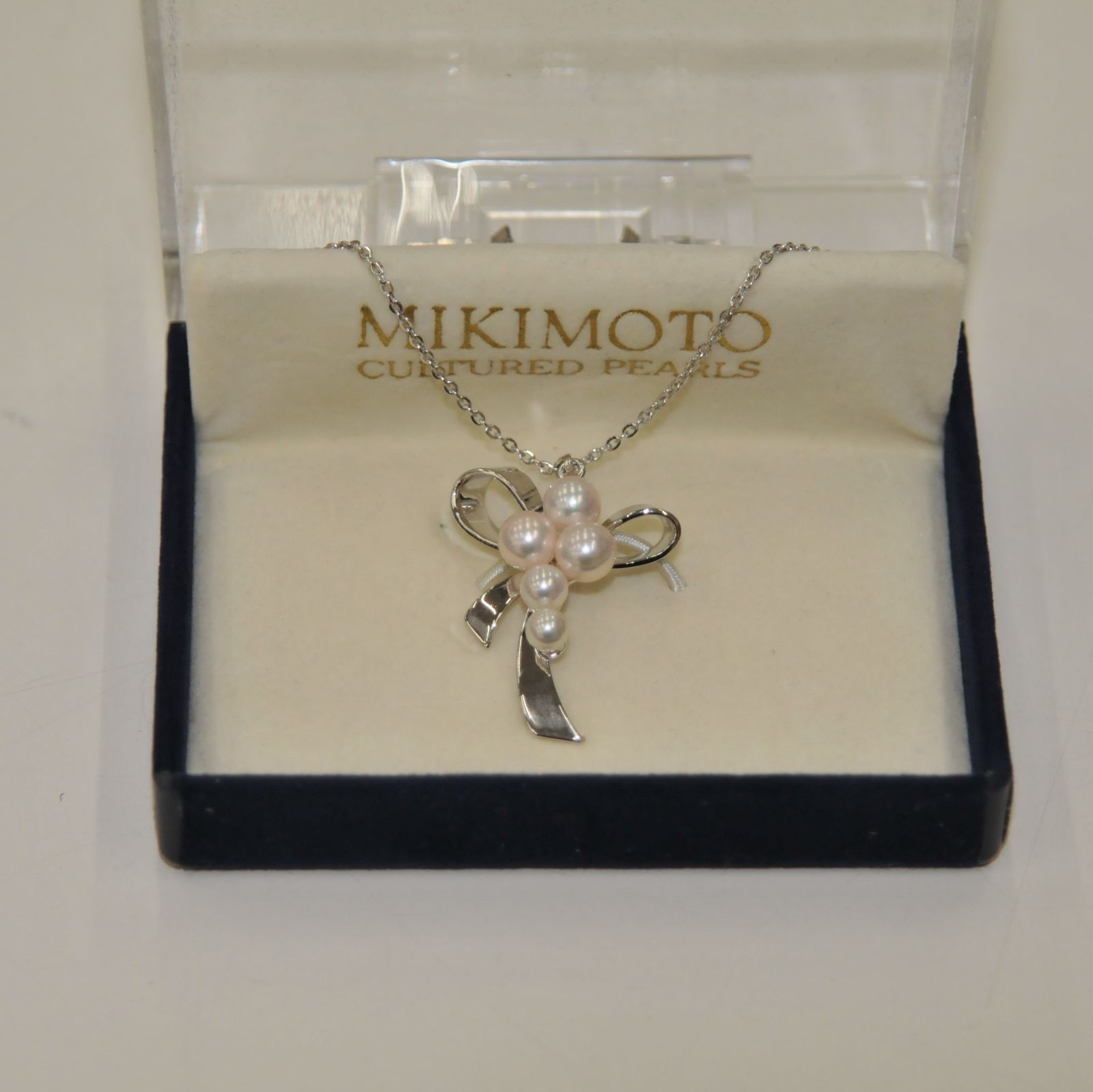 25MS0120 新品・未使用 ミキモト MIKIMOTO 真珠ペンダント H86200