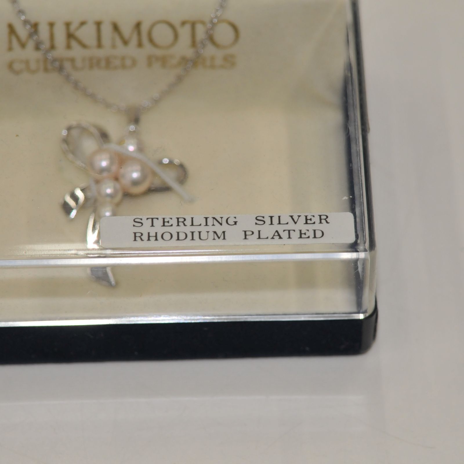 25MS0120 新品・未使用 ミキモト MIKIMOTO 真珠ペンダント H86200