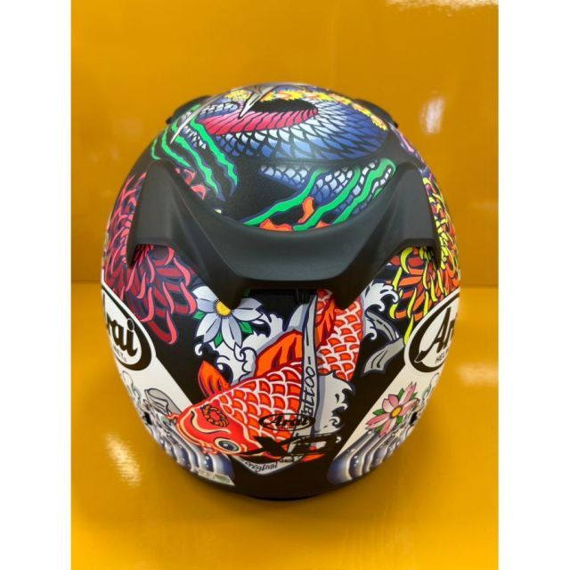 Arai X D オリエンタル フルフェイスヘルメット カラフル和風デザイン