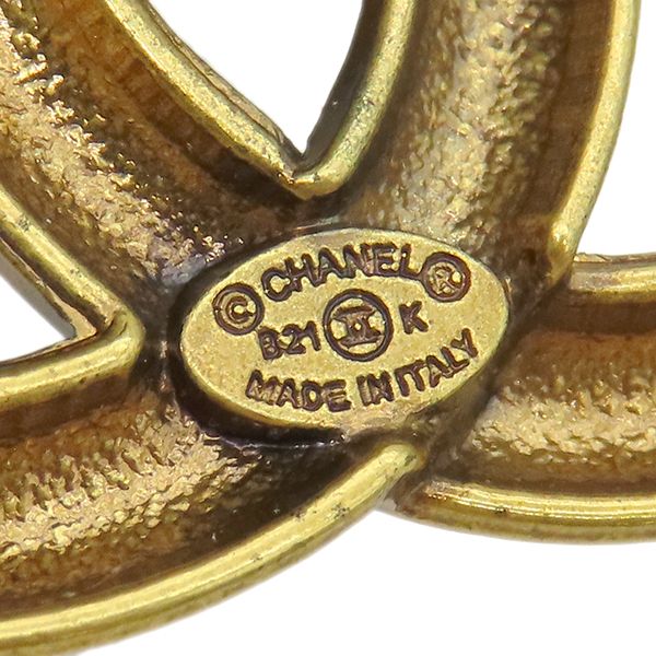 シャネル CHANEL ブローチ ココマーク ヴィンテージ GP ゴールド