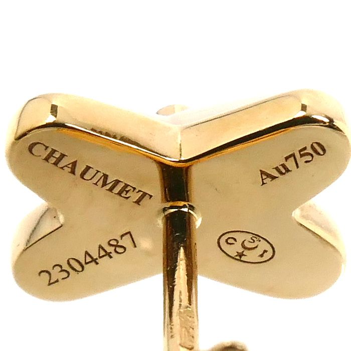 Chaumet ショーメ K18PG ピンクゴールド ジュ ドゥ リアン