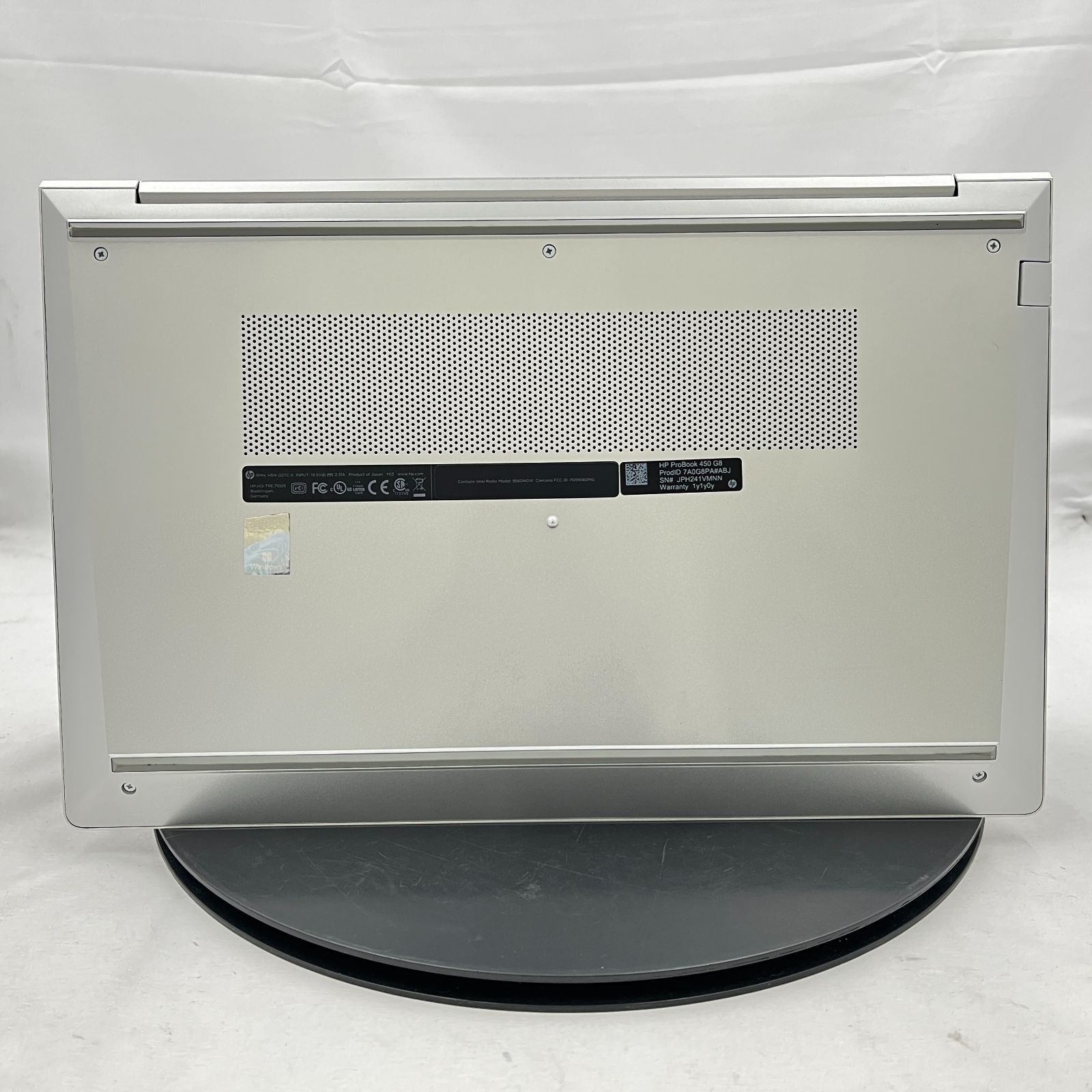 ジャンク/ HP HP ProBook 450 G6 Intel Core i5-8265U メモリ4.1GB 