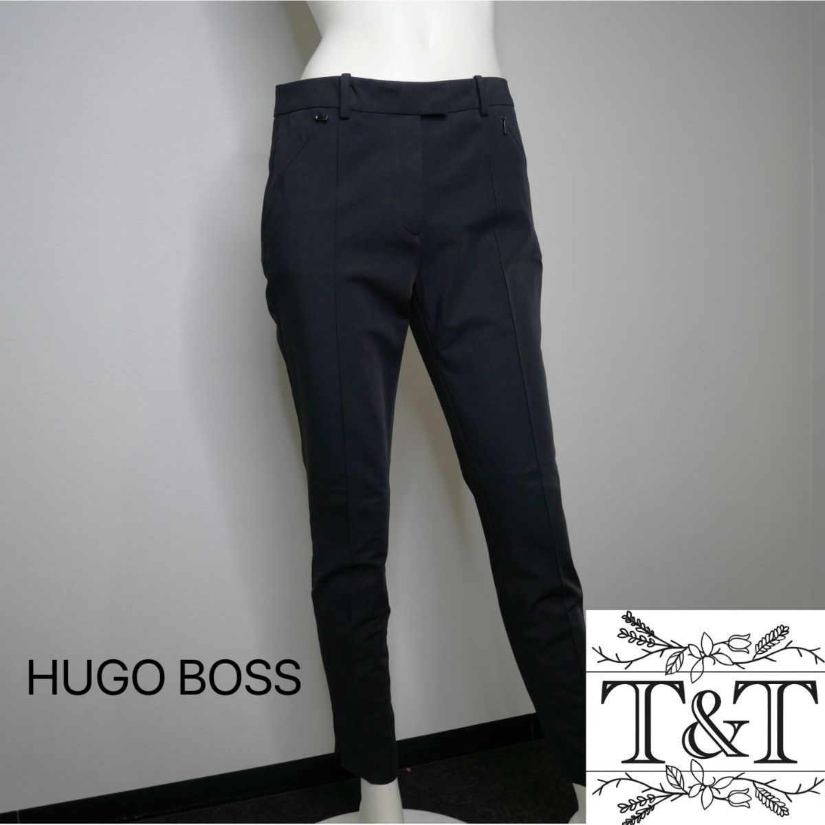 ◎正規品【Hugo Boss】ヒューゴボス ルーマニア製 スラックスパンツ 