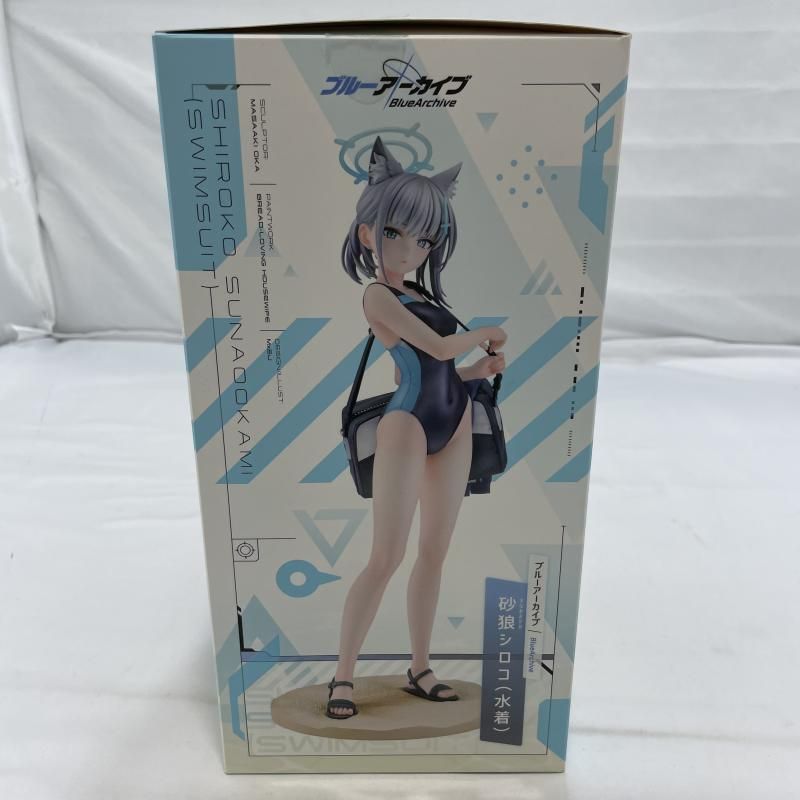 中古】開封)GOOD SMILE COMPANY 砂狼シロコ(水着) 1/7スケール
