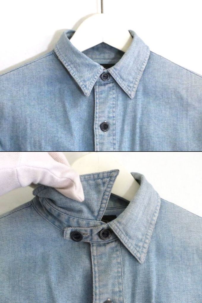229531】RRL ダブルアールエル ダンガリーシャツ シャンブレーシャツ