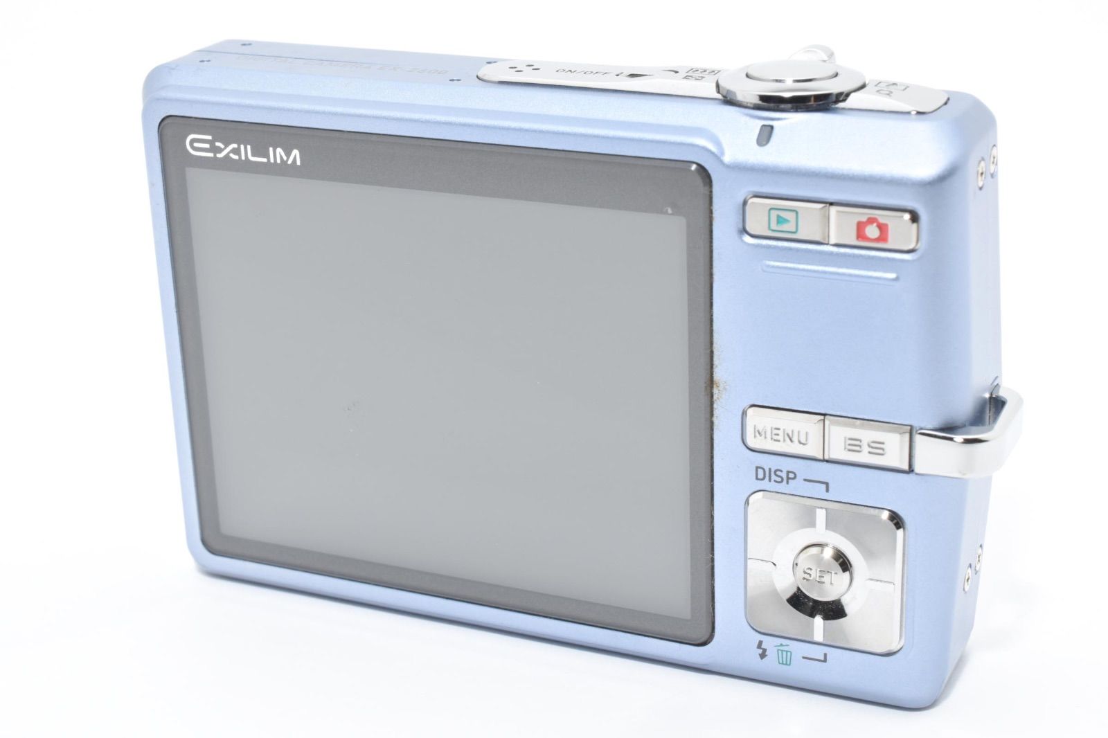 CASIO EXILIM EX-Z600 ブルー バッテリー•ストラップ付き コンパクト