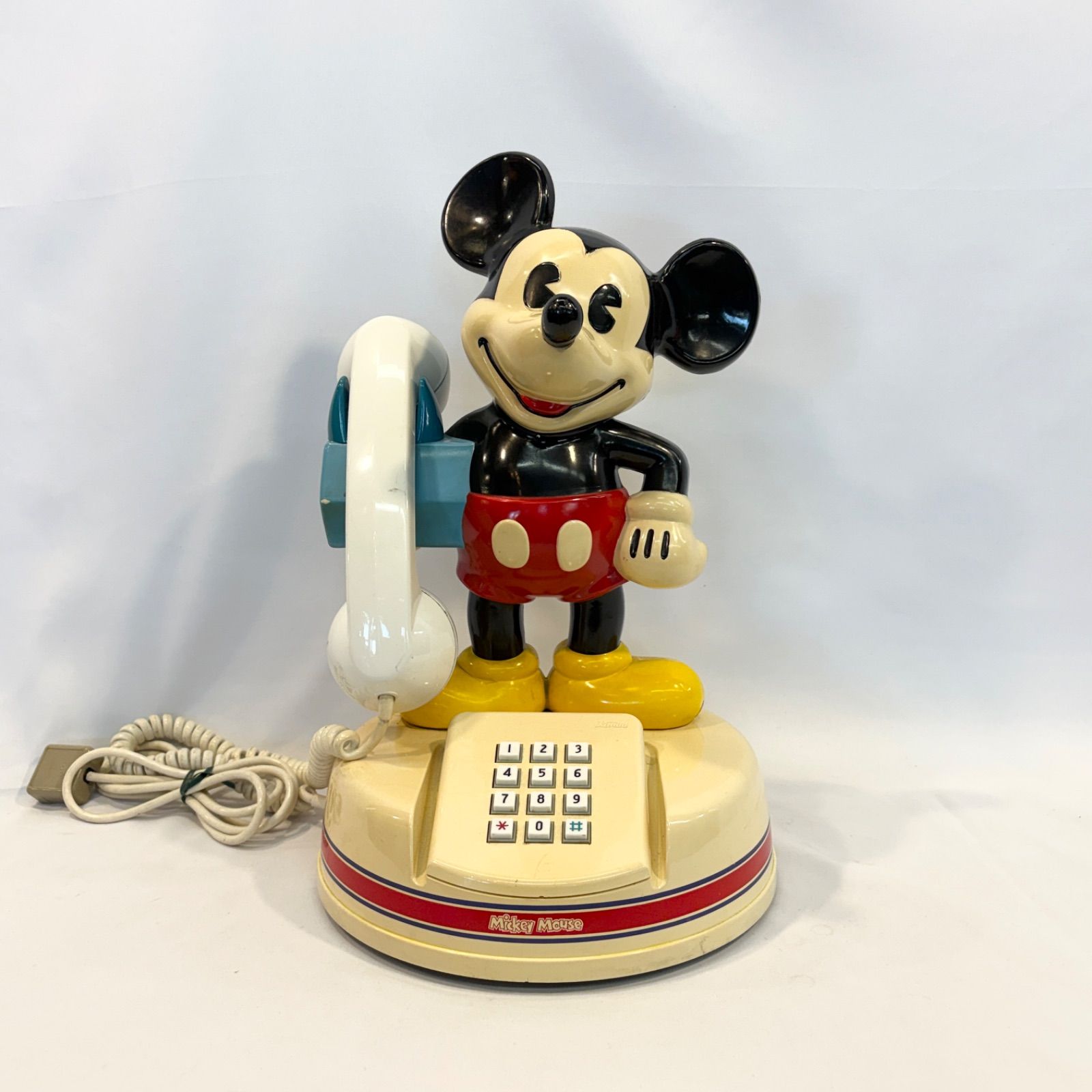 ミッキーマウス電話機 プッシュフォン DK-64IP 神田通信工業 株