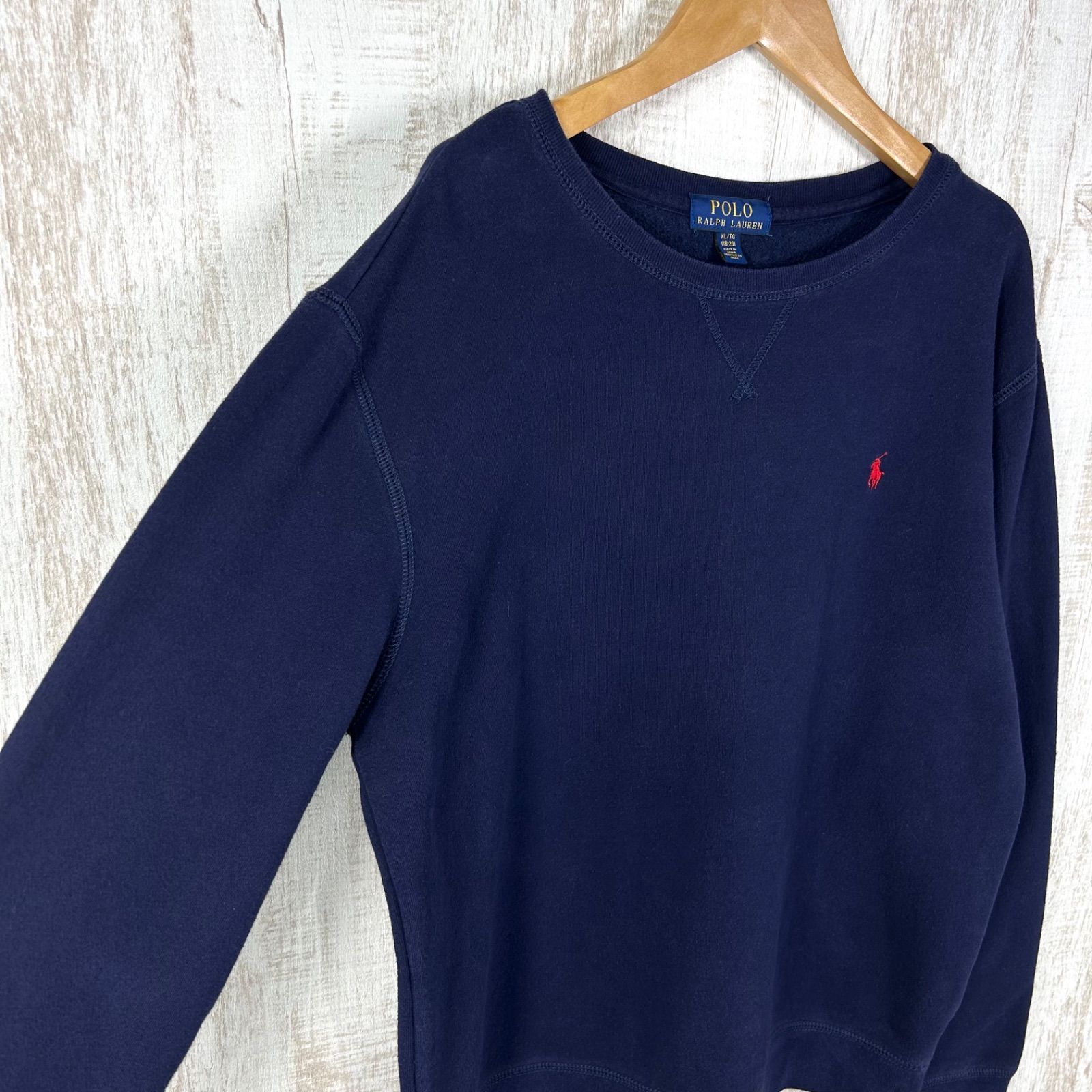 POLO RALPH LAUREN ポロラルフローレン ポニーロゴ刺繡 クルーネック 