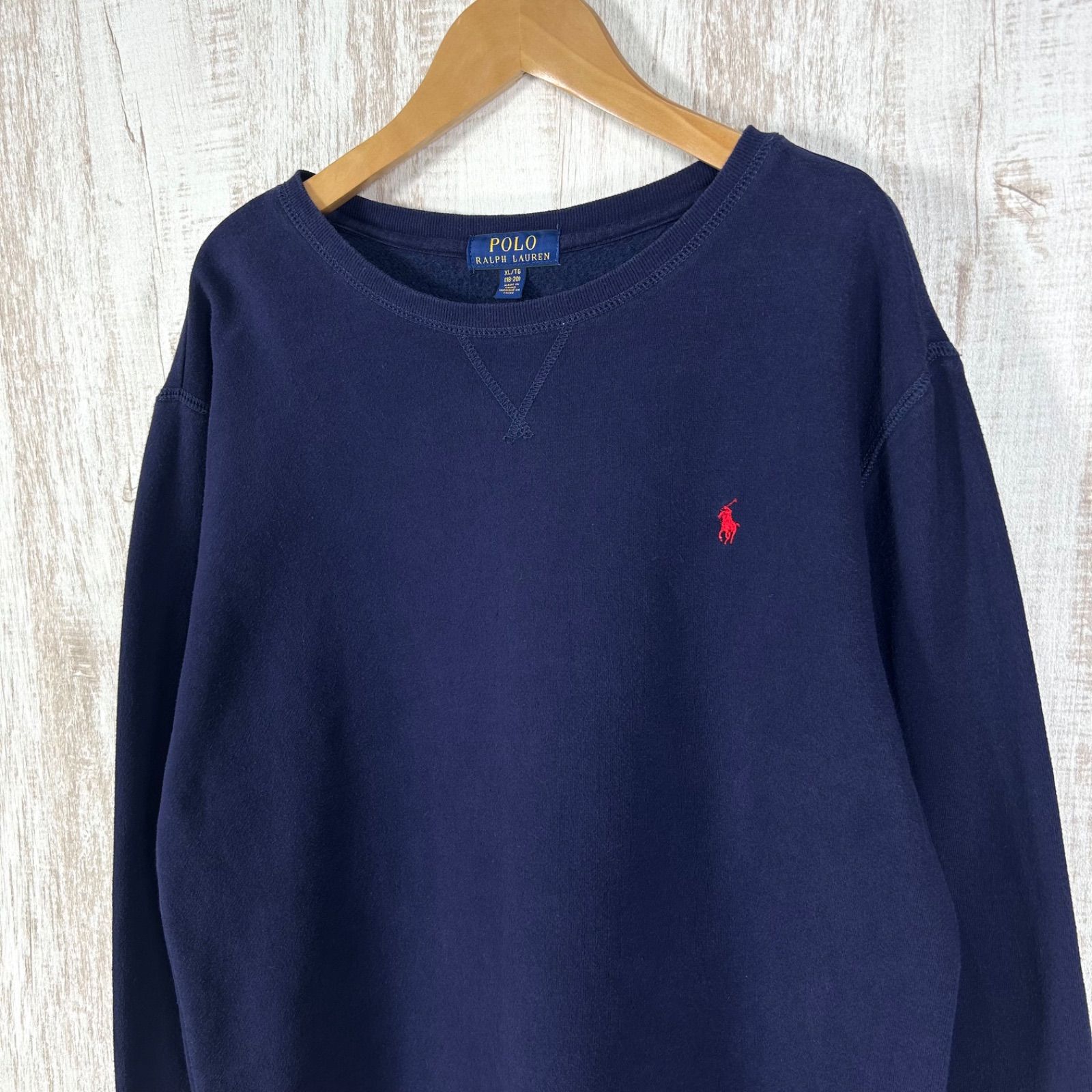 POLO RALPH LAUREN ポロラルフローレン ポニーロゴ刺繡 クルーネック 