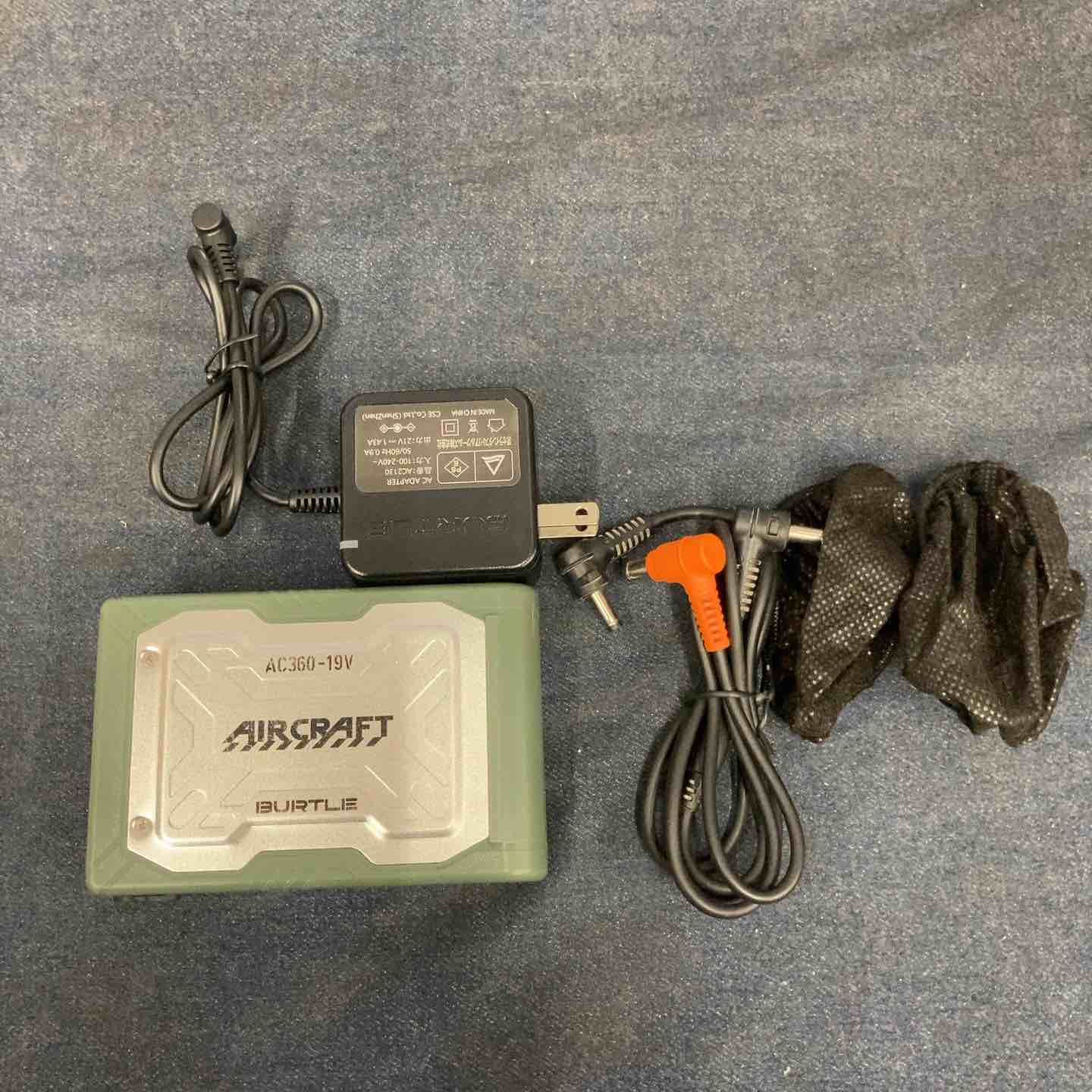 バートル 空調服用 バッテリー(AC360)+ファン(AC371)セット 19V【八潮