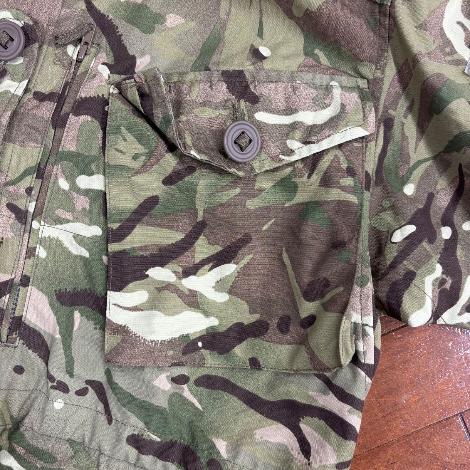 イギリス軍 実物 MTP コンバットスモック 170/96 迷彩 ミリタリー