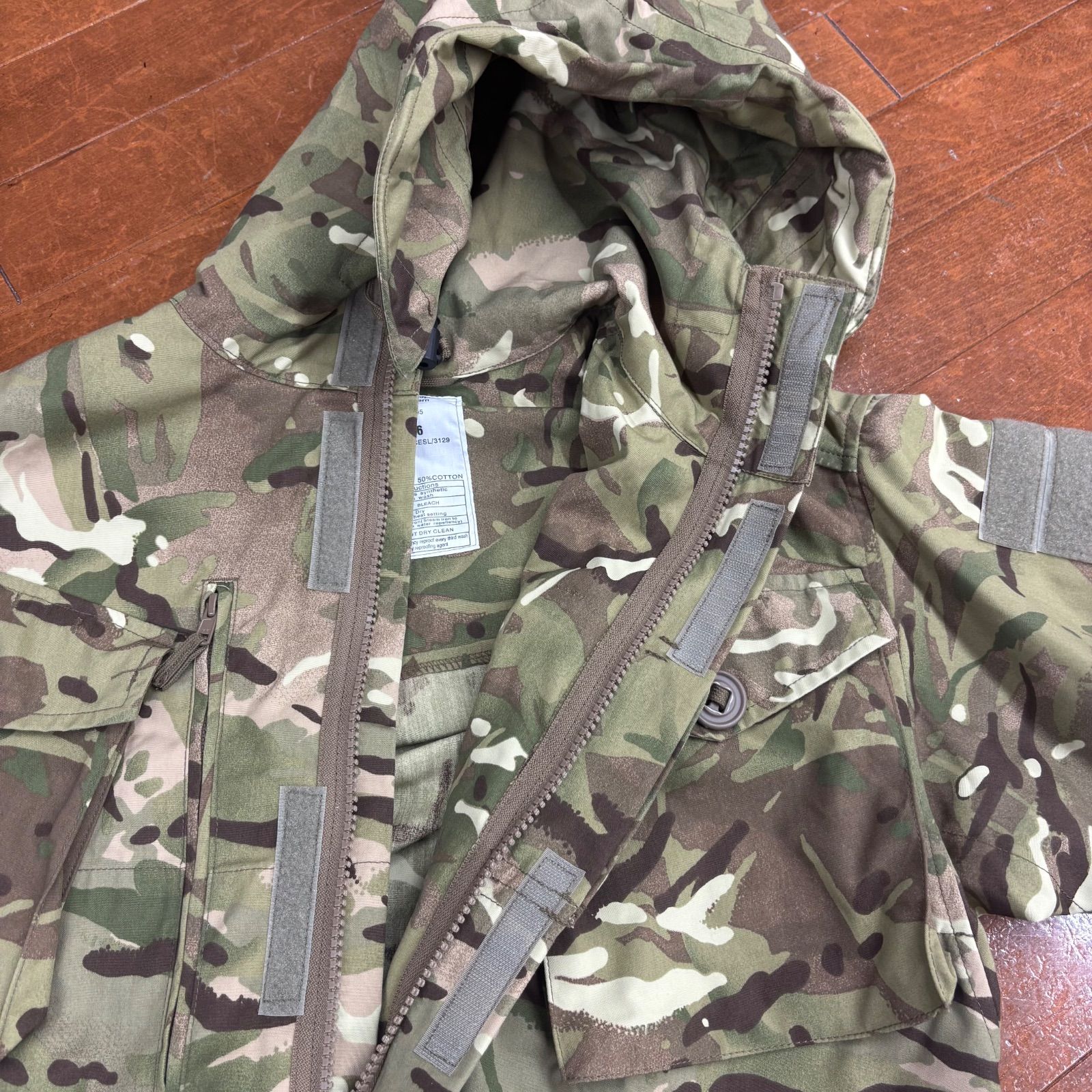 イギリス軍 実物 MTP コンバットスモック 170/96 迷彩 ミリタリー