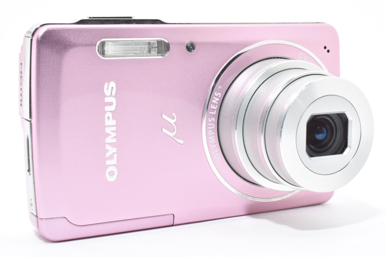 OLYMPUS μ 5010 ピンク バッテリー•ストラップ付き コンパクトデジタル 