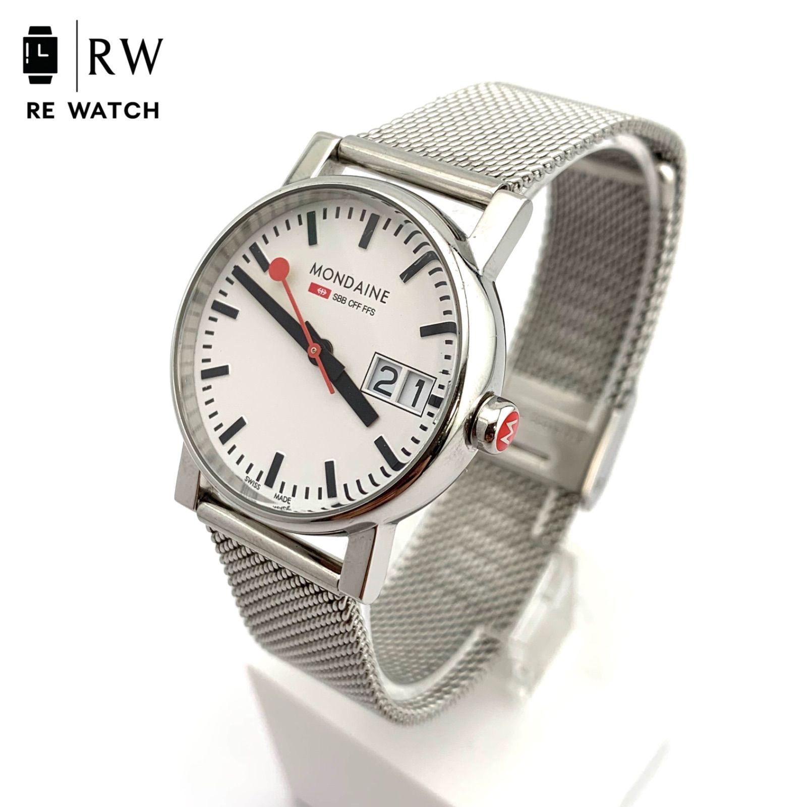 ジャンク】Mondaine Official Swiss Railways Watch ユニセックス 