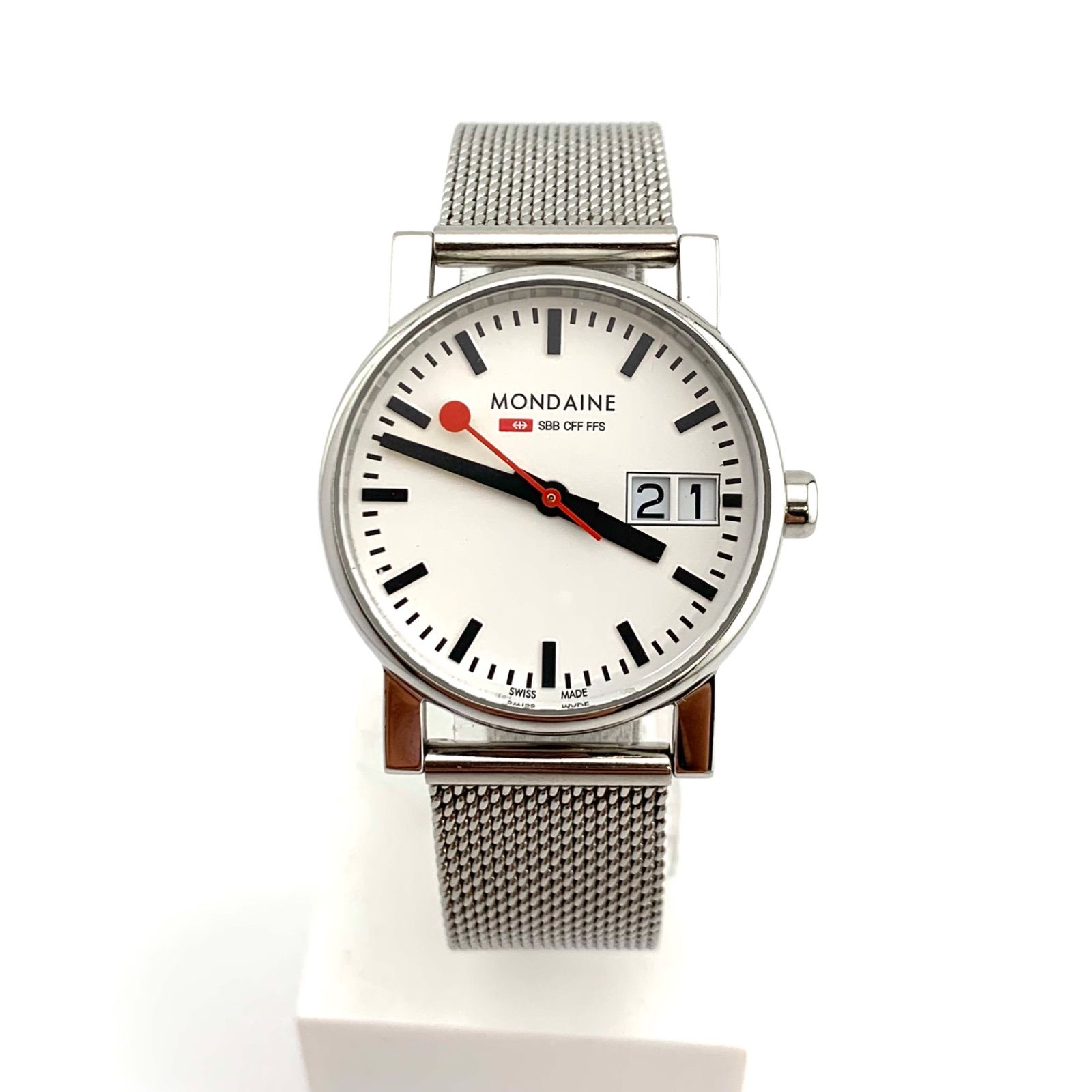 ジャンク】Mondaine Official Swiss Railways Watch ユニセックス 