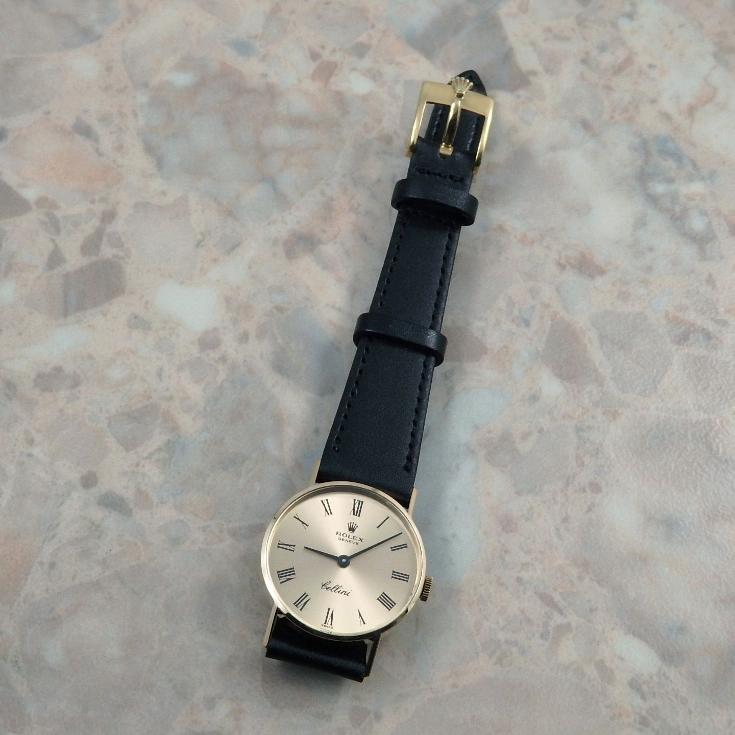 ロレックス レディース 金無垢 18KYG Ref.3810 1972年 希少 ローマ 