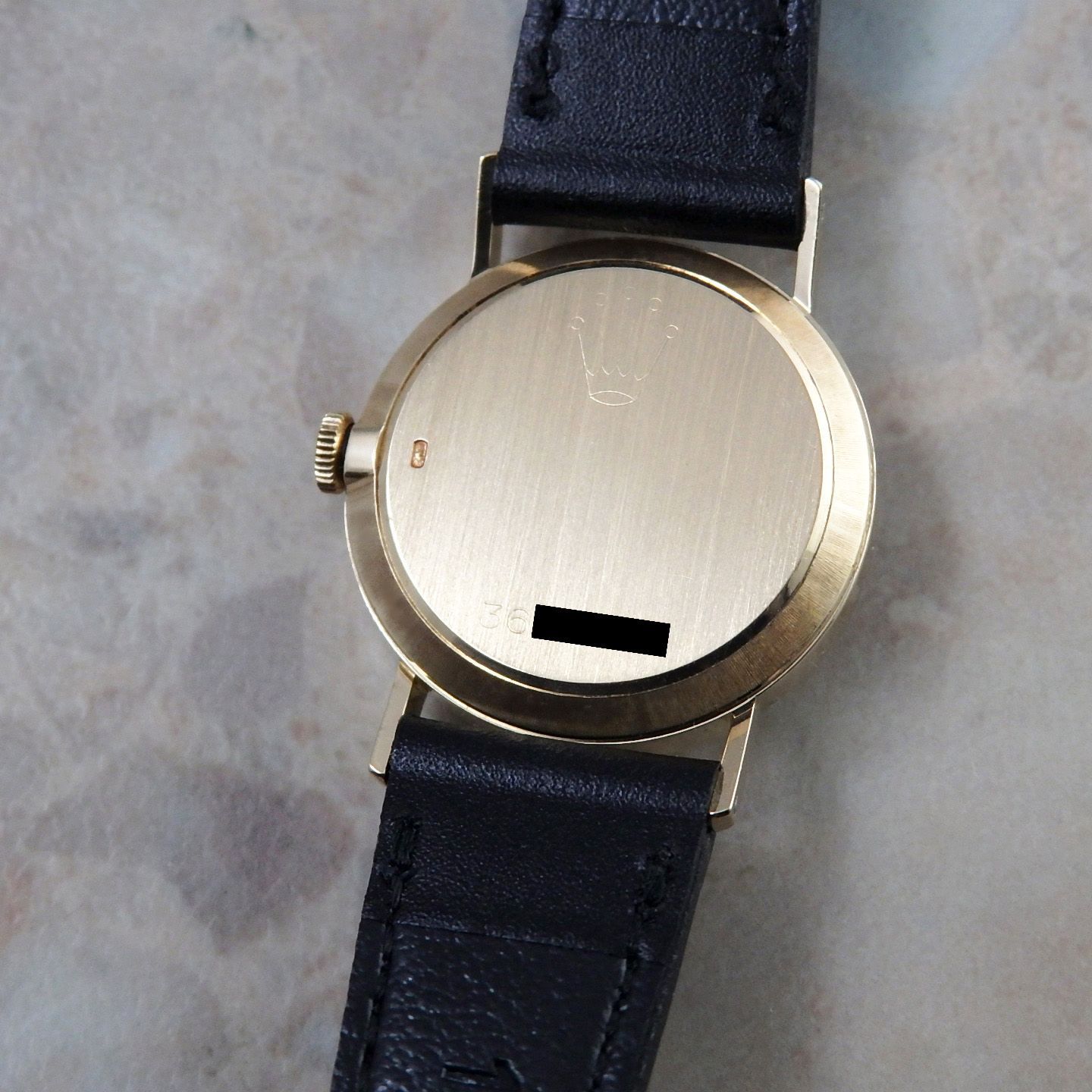 ロレックス レディース 金無垢 18KYG Ref.3810 1972年 希少 ローマ 