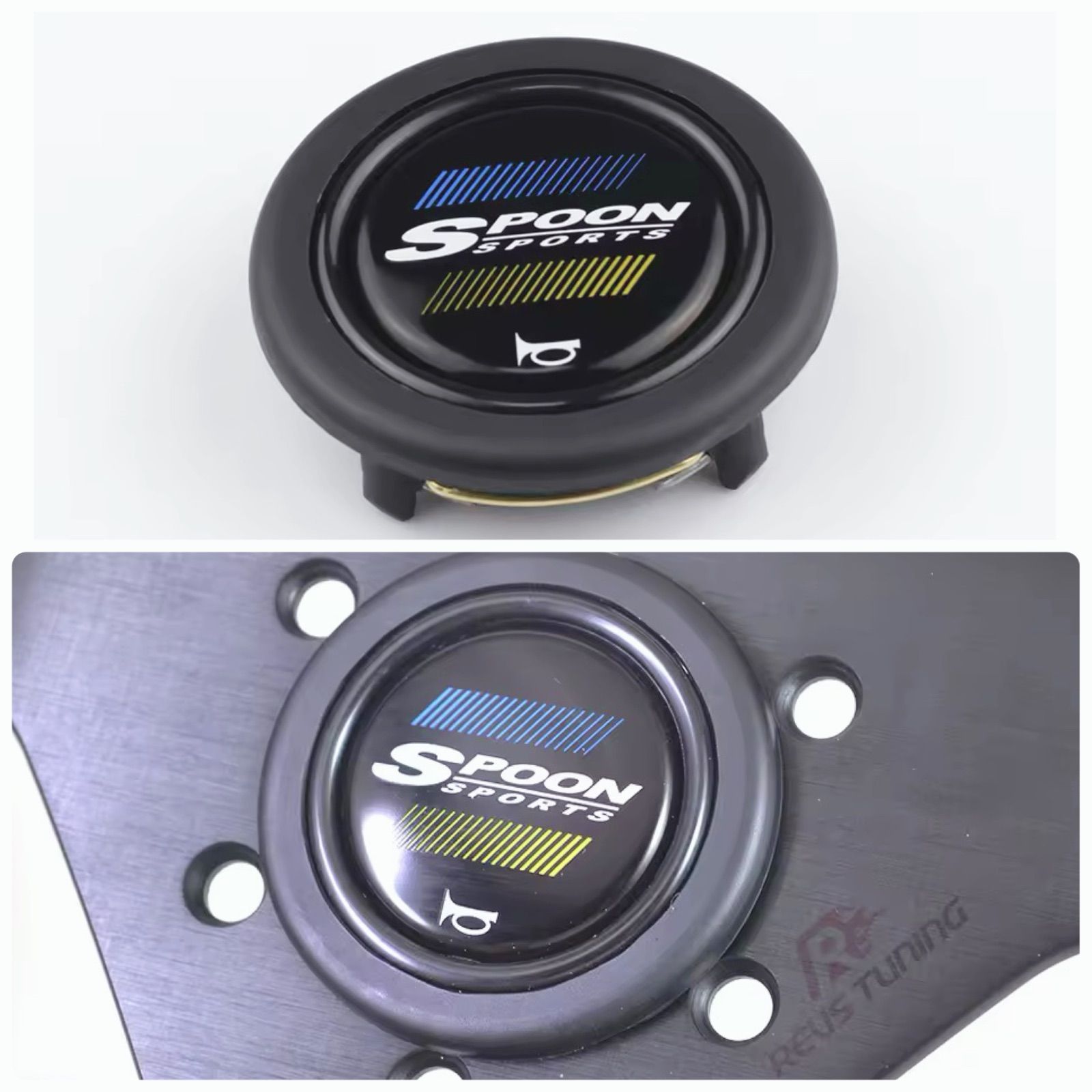 スプーンスポーツ ホーンボタン ステアリング 35 未使用品 スプーン