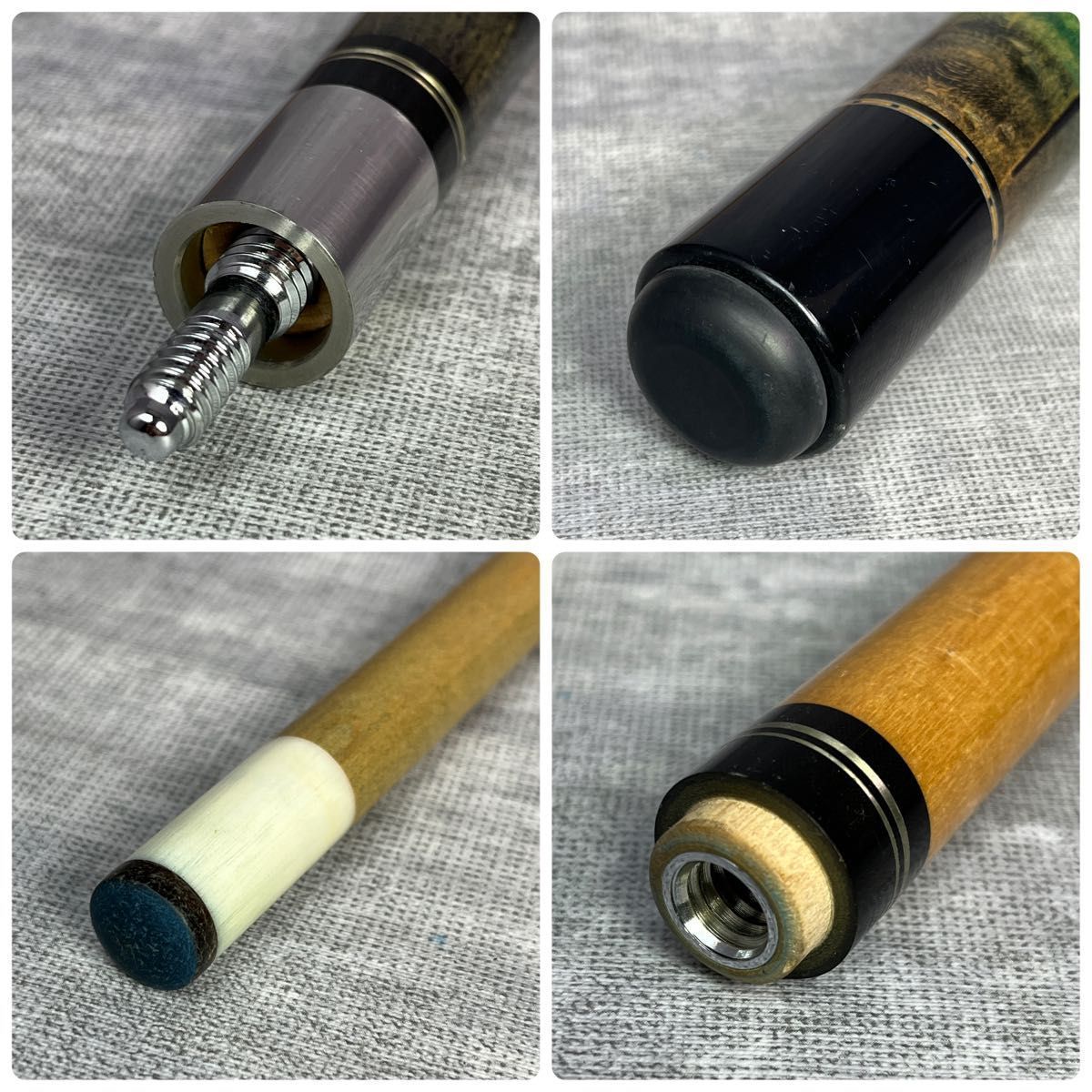 希少 Adam アダム Twin Joint ビリヤードキュー ツインジョイント