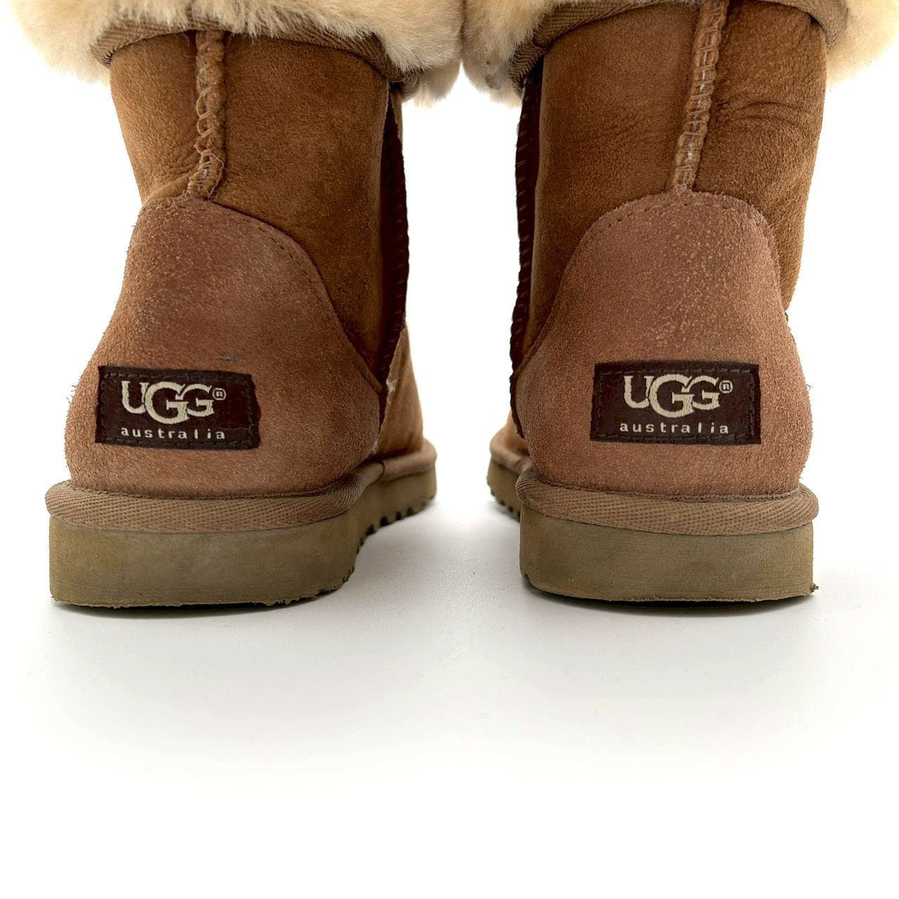 B4558】 UGG アグ 5825 クラシックショート ムートンブーツ スウェード 